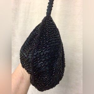Like New Beaded Evening Wristlet Bag